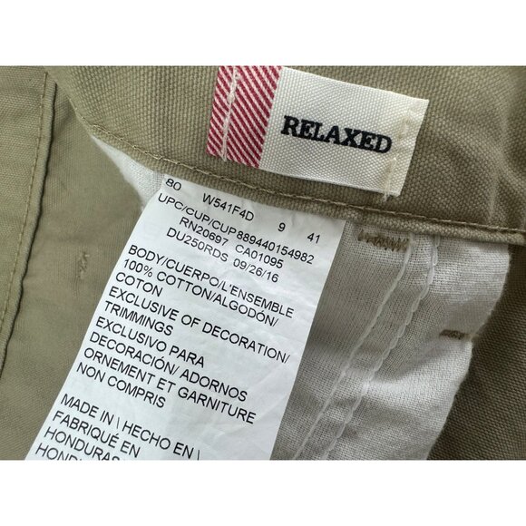 Dickies Carpenter Pants Duck Jeans Men 44X30 Relaxed Fit Straight Leg Beige - Picture 9 of 16